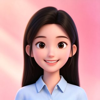 同城陌约交友人群妙龄大学生类型的3D卡通头像