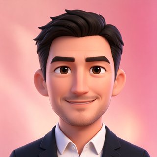 同城陌约交友人群离异男士类型的3D卡通头像